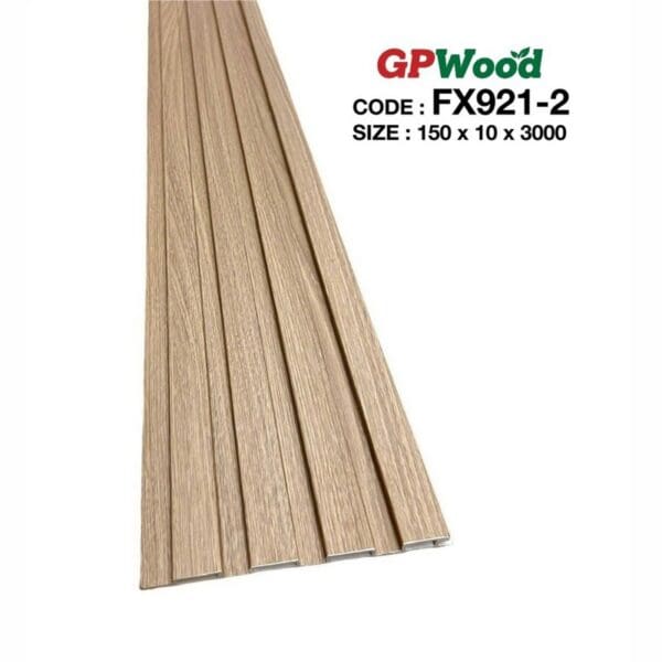 Thanh lam 4 sóng thấp GPWOOD – Mã SP: FX921-2. KT: 150 x 10 x 3000mm. ĐVT: tấm