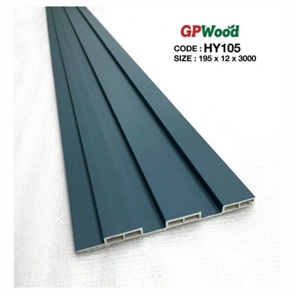 Thanh lam 3 sóng thấp GPWOOD – Mã SP: HY105. KT: 195 x 12 x 3000mm. ĐVT: tấm